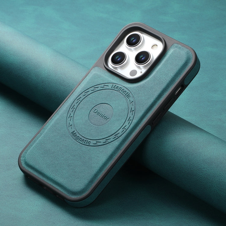 For iPhone 16 Pro Denior A13 Skin Feel MagSafe Phone Case(Blue) - iPhone 16 Pro Cases by Denior | Online Shopping South Africa | PMC TechLife | Buy Now Pay Later Mobicred