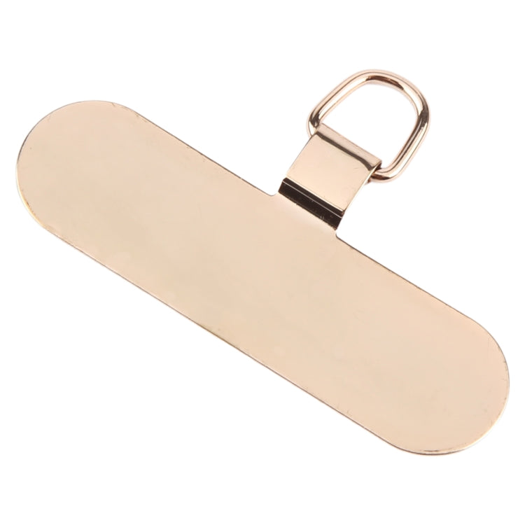 Oval Metal Mobile Phone Lanyard Fixing Gasket(Gold) - free shipping - PMc TechLife - Order now!
