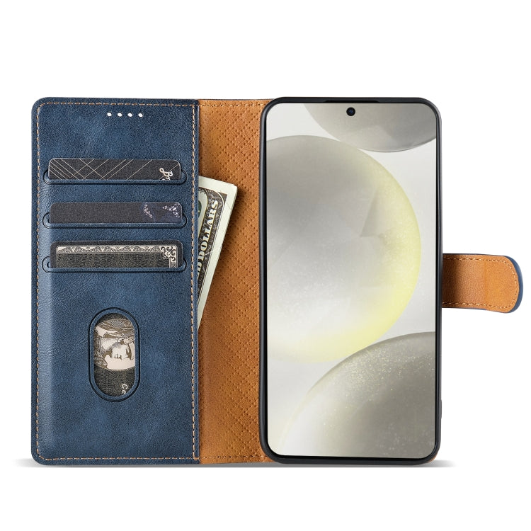 For OPPO Reno11 F 5G N.BEKUS CSJ-P1 Solid Color Leather Phone Case(Blue) - Reno11 F Cases by N.BEKUS | Online Shopping South Africa | PMC Jewellery | Buy Now Pay Later Mobicred