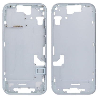 For iPhone 15 Middle Frame Bezel Plate with Side Keys + Card Tray, Version:China Version(Blue) - LCD Related Parts by PMC Jewellery | Online Shopping South Africa | PMC Jewellery | Buy Now Pay Later Mobicred