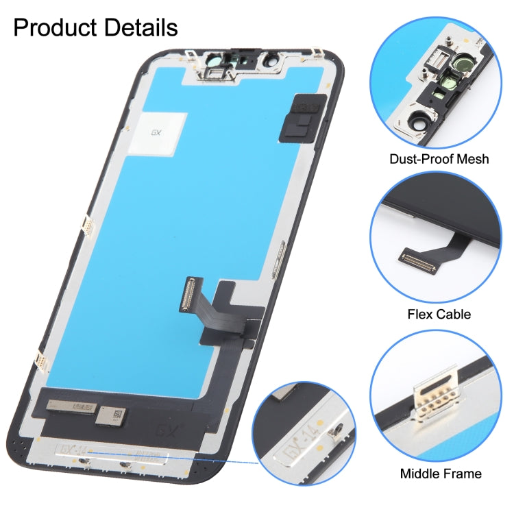 GX Hard OLED Screen For iPhone 14 - LCD Related Parts by GX | Online Shopping South Africa | PMC Jewellery | Buy Now Pay Later Mobicred