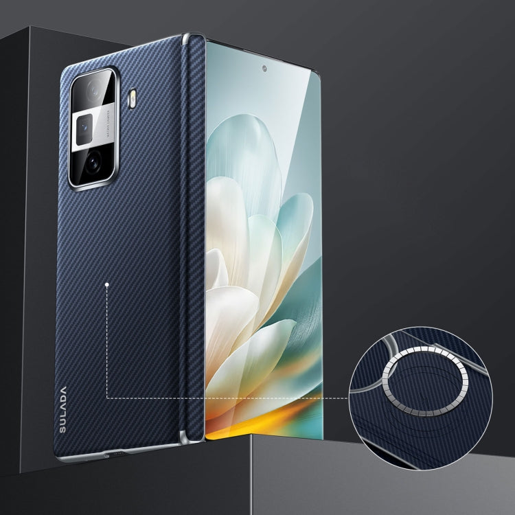 For Honor Magic Vs3 SULADA 600D Kevlar Texture PC Shockproof Phone Case(Blue) - free shipping - PMC TechLife - Order now!