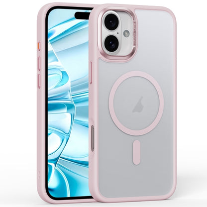 For iPhone 16 Plus Frosted MagSafe Magnetic Phone Case(Pink) - iPhone 16 Plus Cases by PMC Jewellery | Online Shopping South Africa | PMC Jewellery | Buy Now Pay Later Mobicred