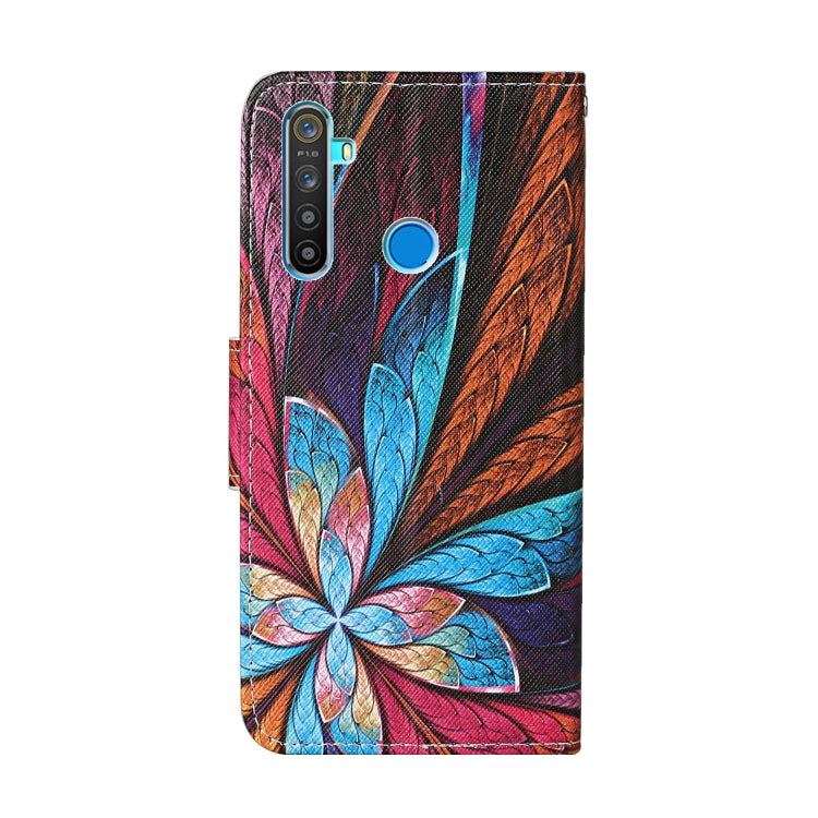 For OPPO Realme 6i Colored Drawing Pattern Horizontal Flip Leather Case with Holder & Card Slots & Wallet(Oil Painting) - Realme Cases by PMC Jewellery | Online Shopping South Africa | PMC Jewellery | Buy Now Pay Later Mobicred