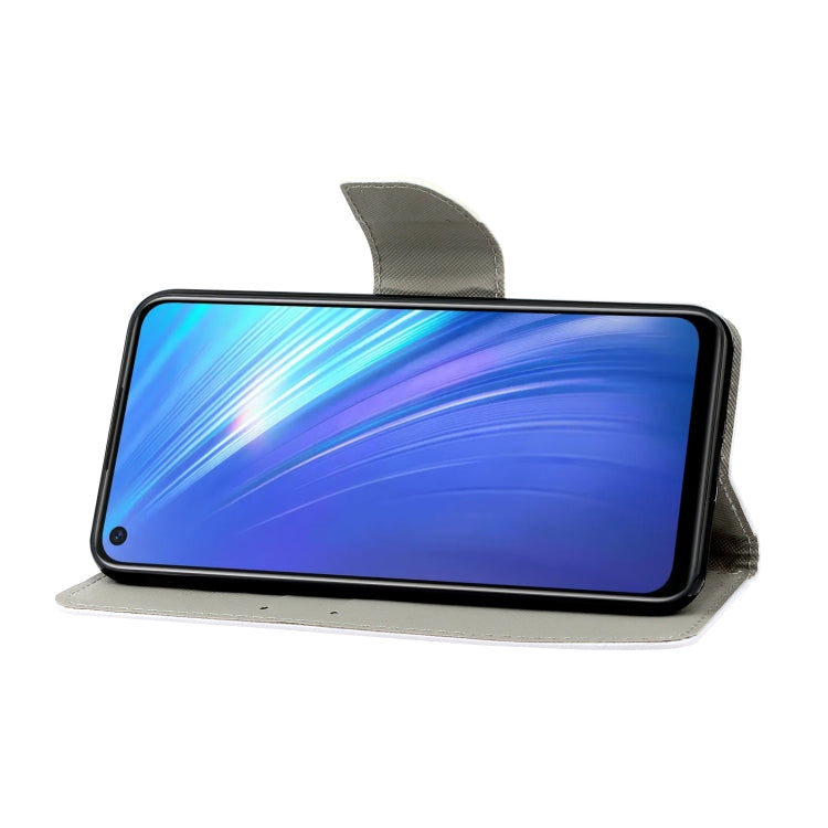 For OPPO Realme 6 Colored Drawing Pattern Horizontal Flip Leather Case with Holder & Card Slots & Wallet(Marble) - free shipping - PMC TechLife - Order now!