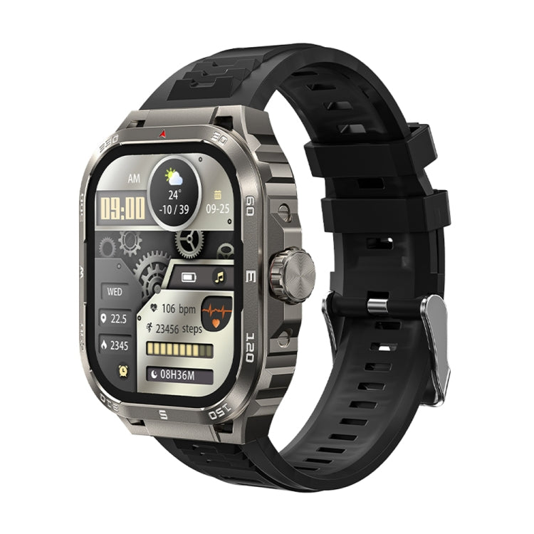 WK WH-03 2.01 inch Smart Watch Supports Bluetooth Calls(Black) - free shipping - PMC TechLife - Order now!