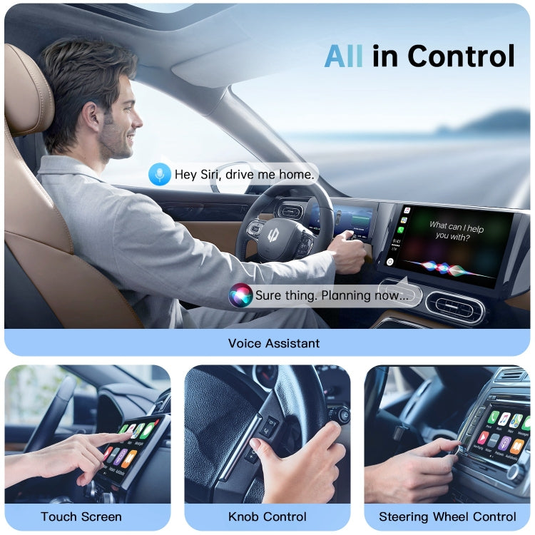 For iPhone Car Apple CarPlay Box Wired to Wireless Adapter(Black) - free shipping - PMC Jewellery - Order now!