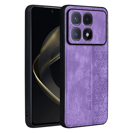 For Redmi K70 Ultra AZNS 3D Embossed Skin Feel Phone Case(Purple) - Xiaomi Cases by AZNS | Online Shopping South Africa | PMC Jewellery | Buy Now Pay Later Mobicred