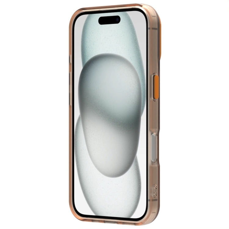 For iPhone 16 Plus Candy Magsafe PC Hybrid TPU Phone Case(Orange) - free shipping - PMC Jewellery - Order now!