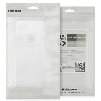 For itel P55 4G IMAK UX-4 Series Four-corner Shockproof Phone Case(Transparent) - More Brand by imak | Online Shopping South Africa | PMC Jewellery | Buy Now Pay Later Mobicred