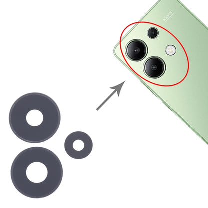 For Xiaomi Redmi Note 13 4G 10pcs Back Camera Lens - Camera by PMC Jewellery | Online Shopping South Africa | PMC Jewellery | Buy Now Pay Later Mobicred