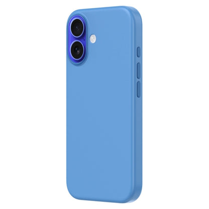 For iPhone 16 ZGA Colorful Liquid Silicone Magsafe Phone Case(Blue) - iPhone 16 Cases by ZGA | Online Shopping South Africa | PMC Jewellery | Buy Now Pay Later Mobicred