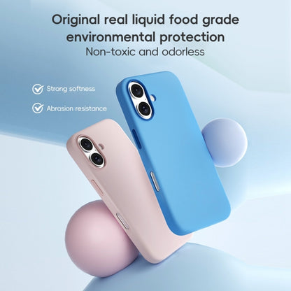 For iPhone 16 ZGA Colorful Liquid Silicone Magsafe Phone Case(Blue) - iPhone 16 Cases by ZGA | Online Shopping South Africa | PMC Jewellery | Buy Now Pay Later Mobicred