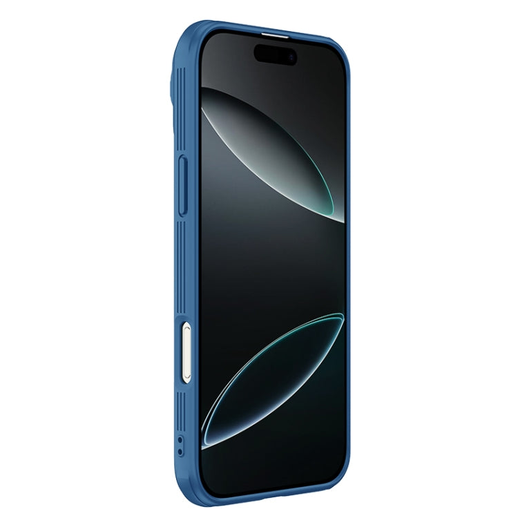 For iPhone 16 Pro NILLKIN CamShield Prop MagSafe Magnetic PC Phone Case(Blue) - free shipping - PMC Jewellery - Order now!