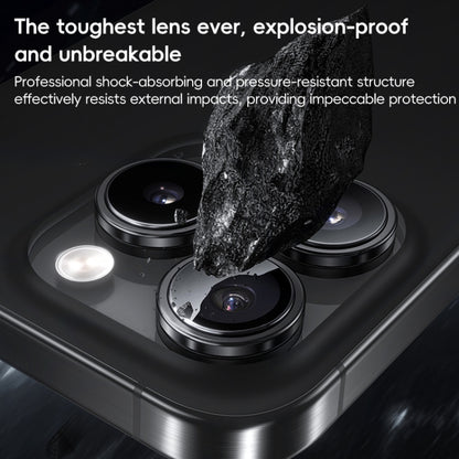 For iPhone 16 Pro Benks King Kong Series Corning Single Metal Lens Protective Film(Silver) - iPhone 16 Pro Tempered Glass by Benks | Online Shopping South Africa | PMC Jewellery | Buy Now Pay Later Mobicred