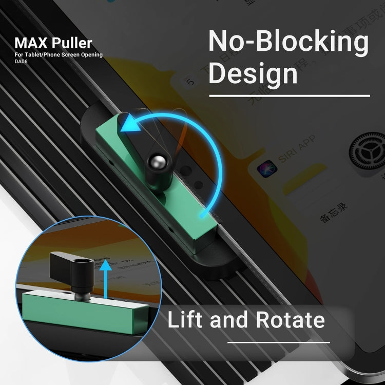 2UUL DA06 MAX Puller Double Suction Cup LCD Screen Open Fixture - free shipping - PMC Jewellery - Order now!