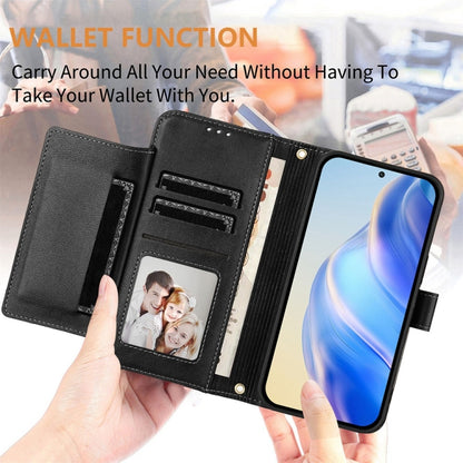 For Ulefone Note 17 Pro Multi-Card Slots Zipper Wallet Leather Phone Case(Black) - Ulefone Cases by PMC Jewellery | Online Shopping South Africa | PMC Jewellery | Buy Now Pay Later Mobicred