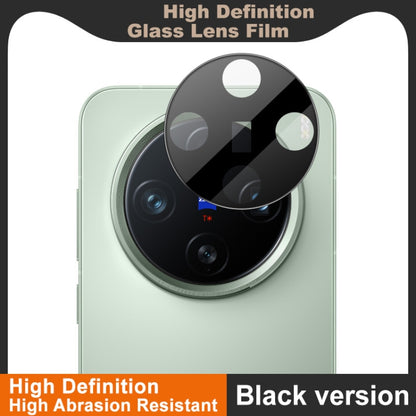 For vivo X200 Pro mini IMAK Rear Camera Lens Glass Film Black Version - For Vivo by imak | Online Shopping South Africa | PMC Jewellery | Buy Now Pay Later Mobicred