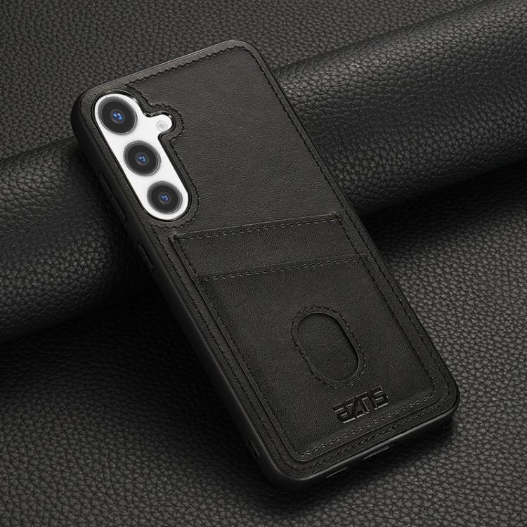 For Samsung Galaxy S24+ 5G AZNS K1 Series Card Slot Business Phone Case(Black) - Galaxy S24+ 5G Cases by AZNS | Online Shopping South Africa | PMC Jewellery | Buy Now Pay Later Mobicred