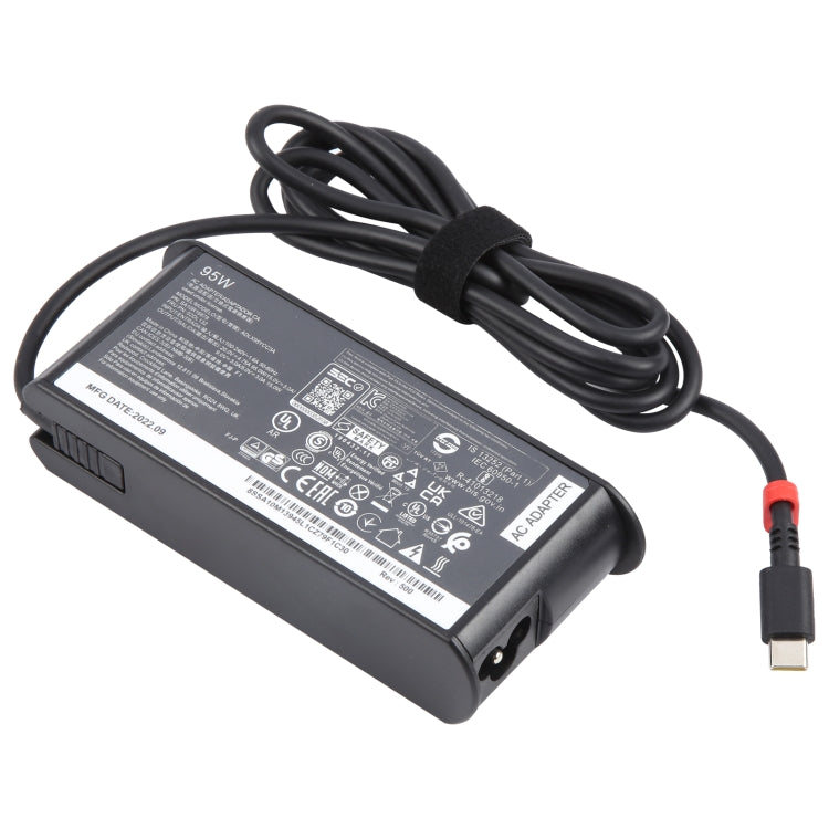 95W 20V 4.75A USB Type-C Plug Laptop Notebook Power Adapter For Lenovo, Plug:EU Plug - For Lenovo by PMC Jewellery | Online Shopping South Africa | PMC Jewellery | Buy Now Pay Later Mobicred