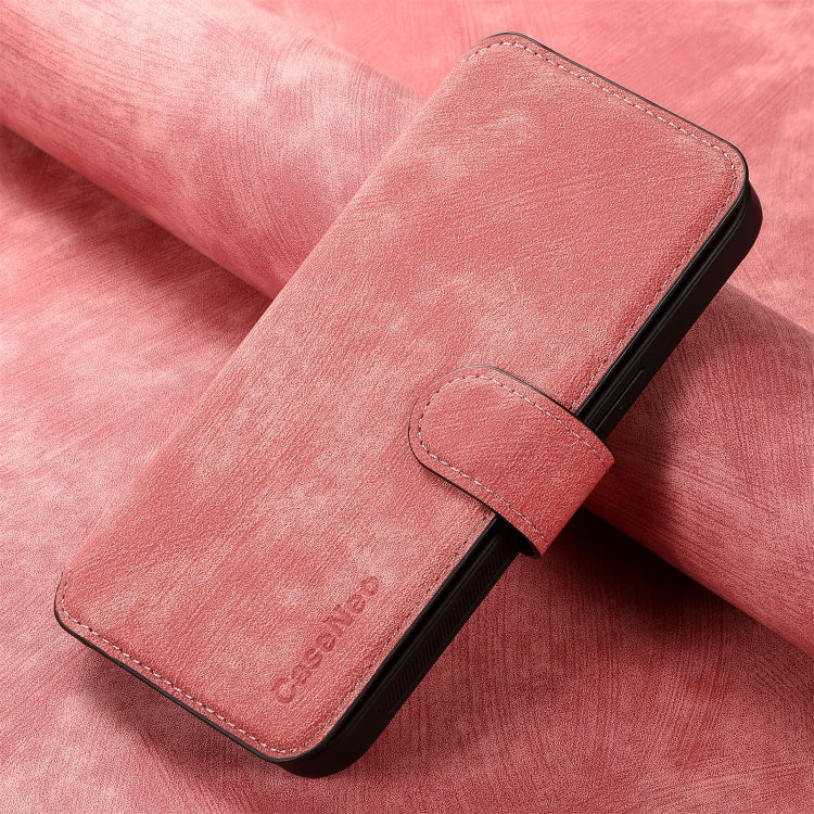 For iPhone 16 Pro Max CaseNeo MagSafe RFID Anti-theft Retro Leather Phone Case(Pink) - iPhone 16 Pro Max Cases by CaseNeo | Online Shopping South Africa | PMC Jewellery | Buy Now Pay Later Mobicred