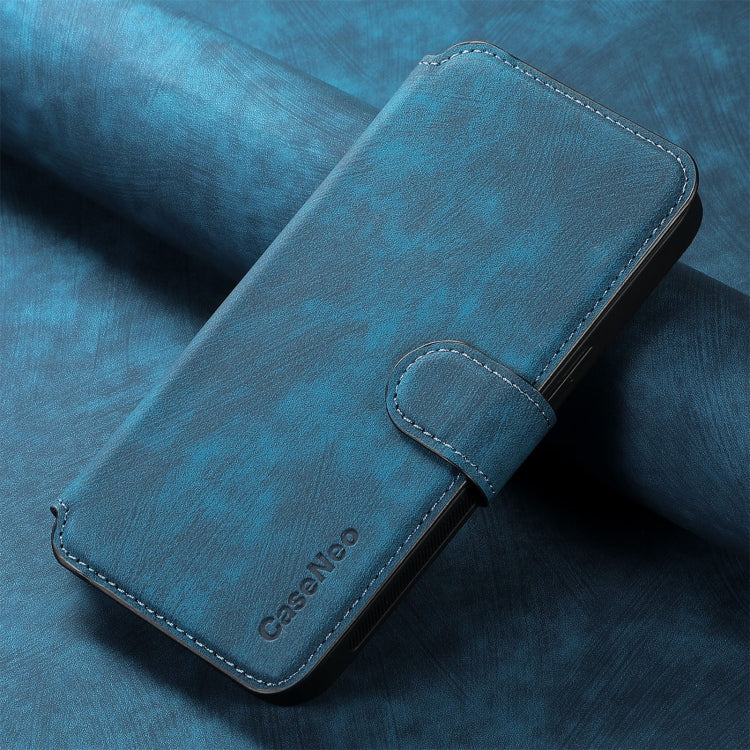 For iPhone 16 CaseNeo MagSafe RFID Anti-theft Retro Leather Phone Case(Blue) - iPhone 16 Cases by CaseNeo | Online Shopping South Africa | PMC Jewellery | Buy Now Pay Later Mobicred