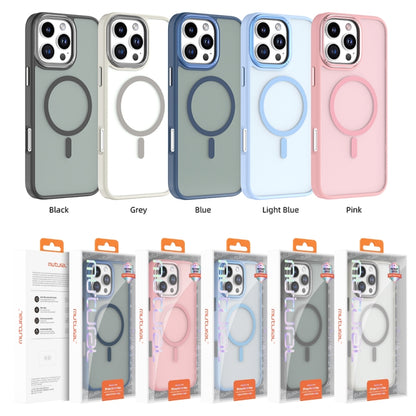 For iPhone 16 Pro Mutural Skin Feel Series Frosted MagSafe Magnetic Phone Case(Pink) - iPhone 16 Pro Cases by Mutural | Online Shopping South Africa | PMC Jewellery | Buy Now Pay Later Mobicred