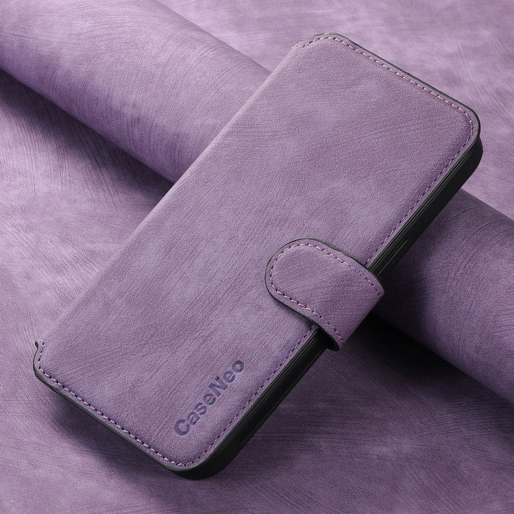 For Huawei Pura 70 Ultra CaseNeo MagSafe RFID Anti-theft Retro Leather Phone Case(Purple) - Huawei Cases by CaseNeo | Online Shopping South Africa | PMC Jewellery | Buy Now Pay Later Mobicred