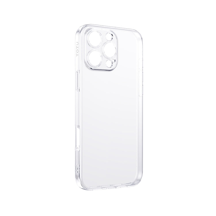 For iPhone 16 Pro TOTU PC-1 Soft Series Precision Lens Holes TPU Phone Case(Transparent) - iPhone 16 Pro Cases by TOTUDESIGN | Online Shopping South Africa | PMC Jewellery | Buy Now Pay Later Mobicred