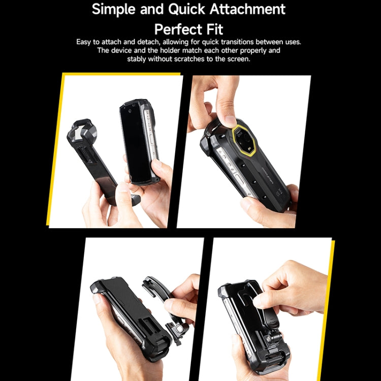 For Ulefone Armor mini 20T Pro / 20 Pro Ulefone Back Clip Phone Case(Black) - free shipping - PMC Jewellery - Order now!