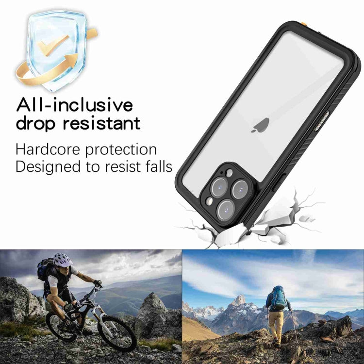 For iPhone 16 Pro RedPepper IP68 Waterproof Triple-proof Phone Case(Black) - iPhone 16 Pro Cases by RedPepper | Online Shopping South Africa | PMC Jewellery | Buy Now Pay Later Mobicred