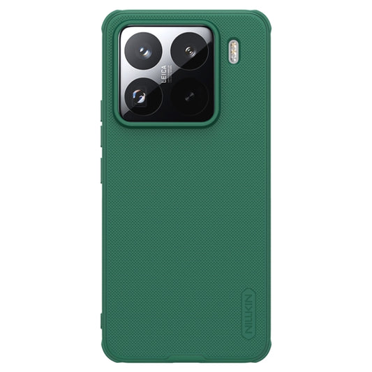 For Xiaomi 15 Pro NILLKIN Frosted Shield Pro PC + TPU Phone Case(Green) - 15 Pro Cases by NILLKIN | Online Shopping South Africa | PMC Jewellery | Buy Now Pay Later Mobicred