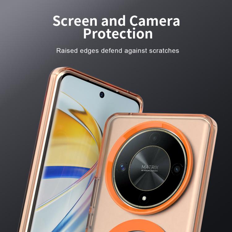 For Honor Magic6 Lite 5G Candy Magsafe PC Hybrid TPU Phone Case(Orange) - free shipping - PMC TechLife - Order now!