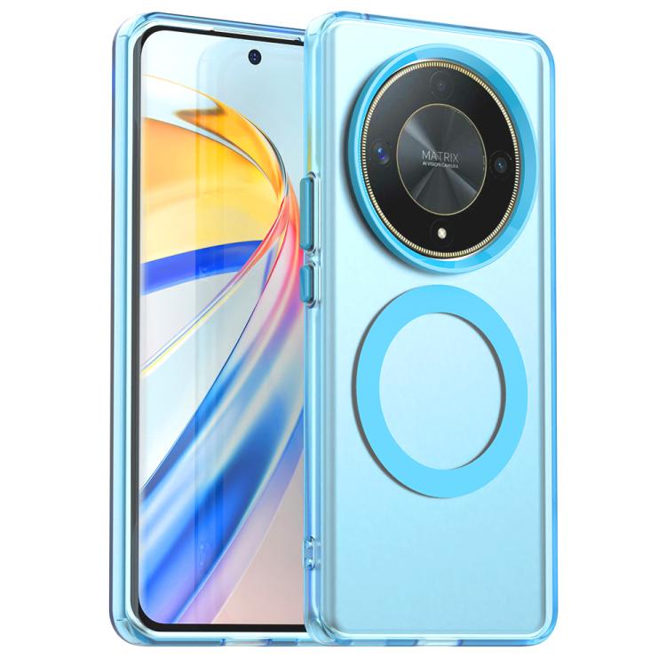 For Honor X9 Candy Magsafe PC Hybrid TPU Phone Case(Blue) - free shipping - PMC TechLife - Order now!
