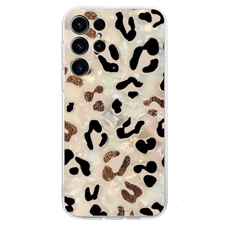 For Samsung Galaxy S25 Ultra 5G Colorful Painting Pattern TPU Phone Case(Leopard) - Galaxy S25 Ultra 5G Cases by PMC Jewellery | Online Shopping South Africa | PMC Jewellery | Buy Now Pay Later Mobicred