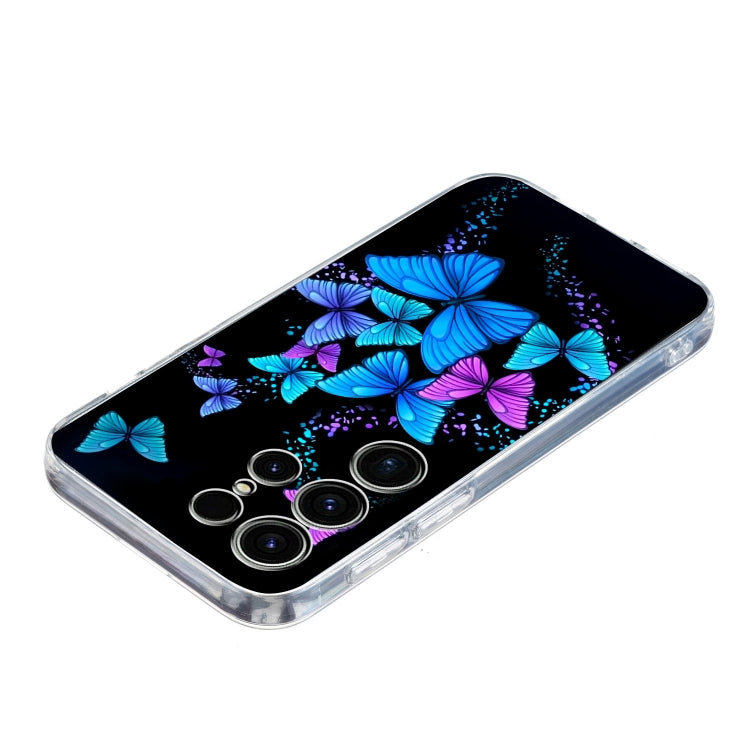 For Samsung Galaxy S25 Ultra 5G Colorful Painting Pattern TPU Phone Case(Color Butterflies) - Galaxy S25 Ultra 5G Cases by PMC Jewellery | Online Shopping South Africa | PMC Jewellery | Buy Now Pay Later Mobicred