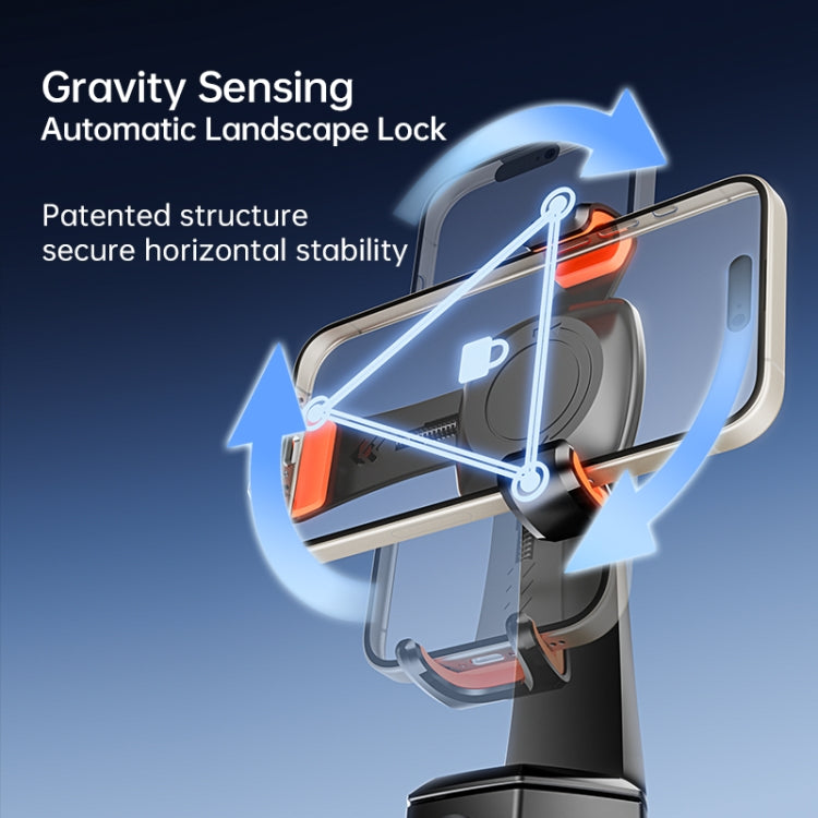 S1 Smart AI Tracking Gravity Sensing Gimbal(Black) - Handheld Gimbals by PMC TechLife | Online Shopping South Africa | PMC TechLife | Buy Now Pay Later Mobicred