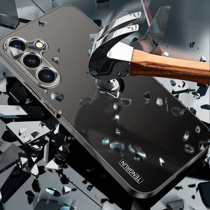 For Samsung Galaxy S25 5G Streamer Series Micro Frosted Metal Paint PC Phone Case(Black) - Galaxy S25 5G Cases by PMC Jewellery | Online Shopping South Africa | PMC Jewellery | Buy Now Pay Later Mobicred