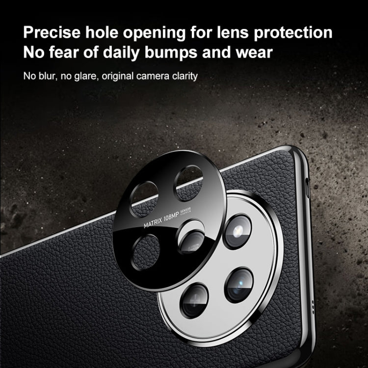 For Honor Magic7 Genuine Leather PC Phone Case(White) - Honor Cases by PMC TechLife | Online Shopping South Africa | PMC TechLife | Buy Now Pay Later Mobicred