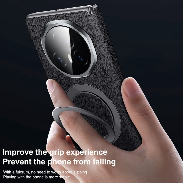 For Honor Magic V3 SULADA Top Grain Leather MagSafe Magnetic Holder Phone Case(Green) - free shipping - PMC TechLife - Order now!