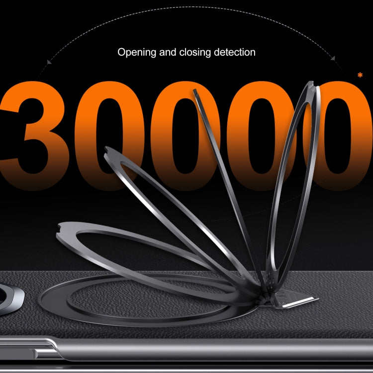 For Honor Magic V3 SULADA Top Grain Leather MagSafe Magnetic Holder Phone Case(Blue) - free shipping - PMC TechLife - Order now!