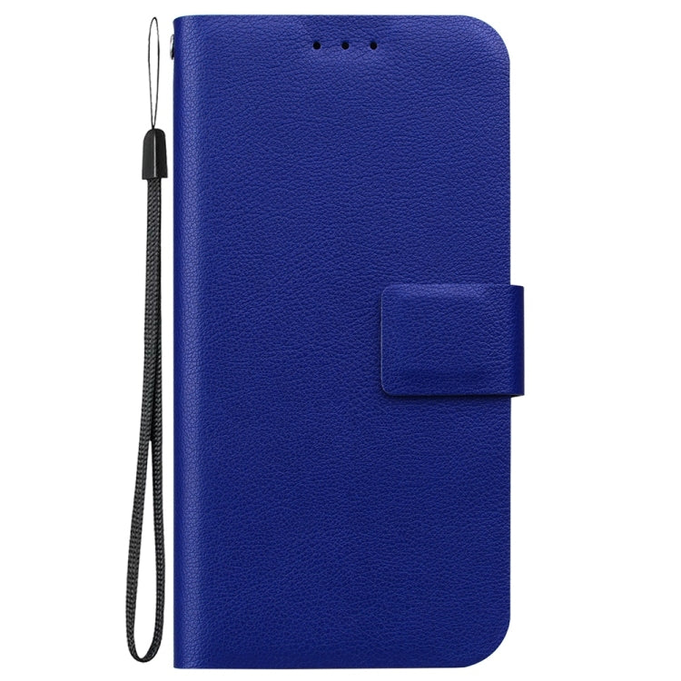 For Samsung Galaxy S25+ 5G Ultra-thin Voltage Magnetic Buckle Leather Phone Case(Blue) - Galaxy S25+ 5G Cases by PMC Jewellery | Online Shopping South Africa | PMC Jewellery | Buy Now Pay Later Mobicred