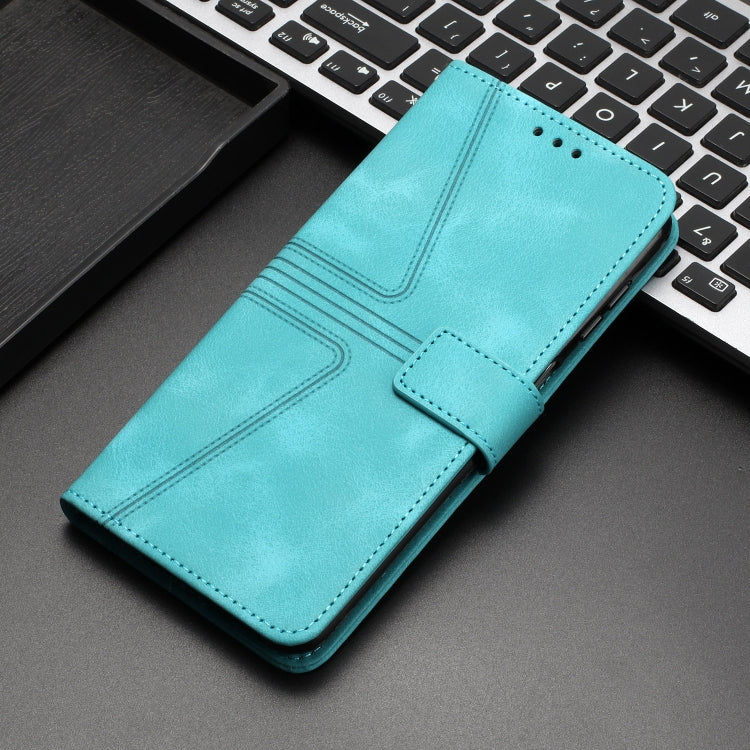 For Samsung Galaxy S25+5G Triangle Solid Color Leather Phone Case(Green) - Galaxy S25+ 5G Cases by PMC TechLife | Online Shopping South Africa | PMC TechLife | Buy Now Pay Later Mobicred