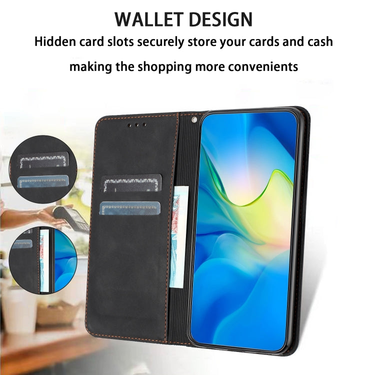 For Samsung Galaxy S25+ 5G Retro Elephant Embossed Leather Phone Case(Black) - Galaxy S25+ 5G Cases by PMC Jewellery | Online Shopping South Africa | PMC Jewellery | Buy Now Pay Later Mobicred