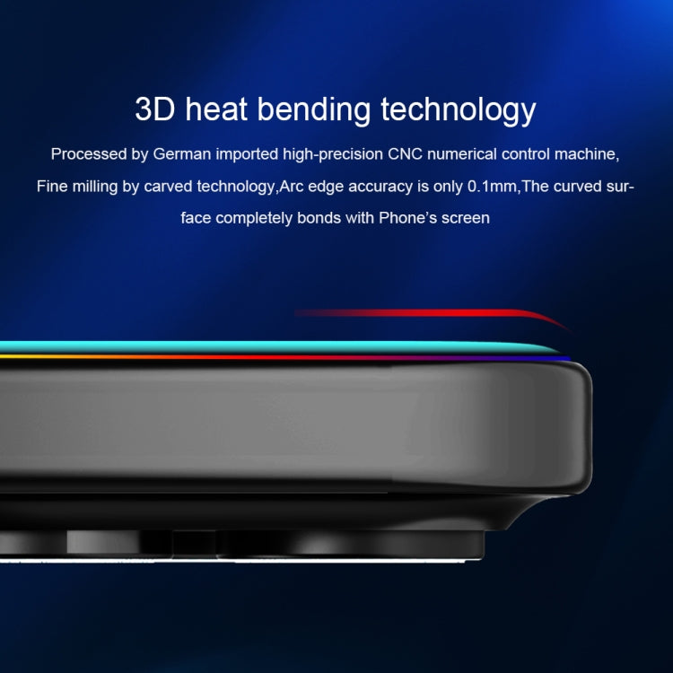 For iPhone 16 Pro Max NILLKIN 3D CP+MAX Anti-Explosion Full Coverage Tempered Glass Film - free shipping - PMC Jewellery - Order now!