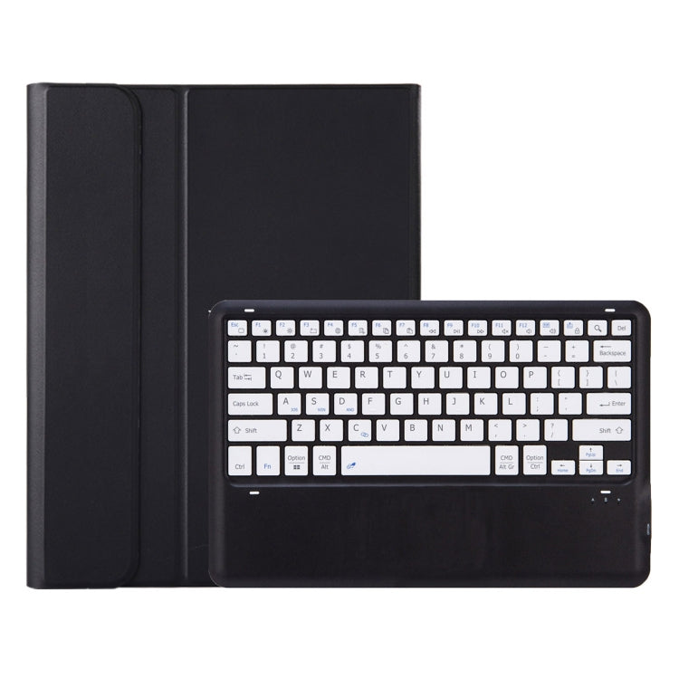 For OPPO Pad 3 12.1inch OP15-A TPU Ultra-thin Detachable Bluetooth Keyboard Leather Case with Touchpad(Black + White) - Others Keyboard by PMC Jewellery | Online Shopping South Africa | PMC Jewellery | Buy Now Pay Later Mobicred