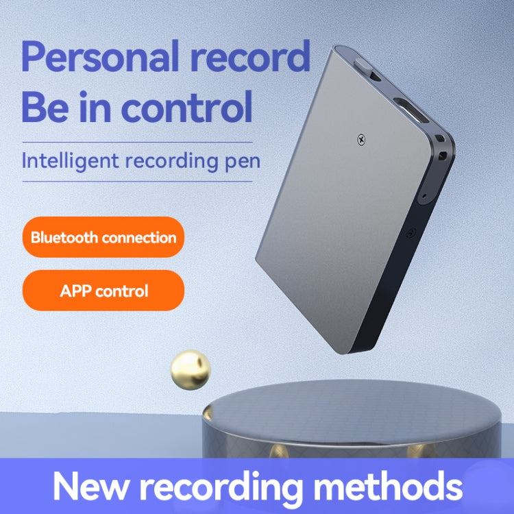 Q61A Ultra-thin HD Noise Reduction Voice Recording Pen Support APP Control, Memory:16GB(Black) - Recording Pen by PMC TechLife | Online Shopping South Africa | PMC TechLife | Buy Now Pay Later Mobicred
