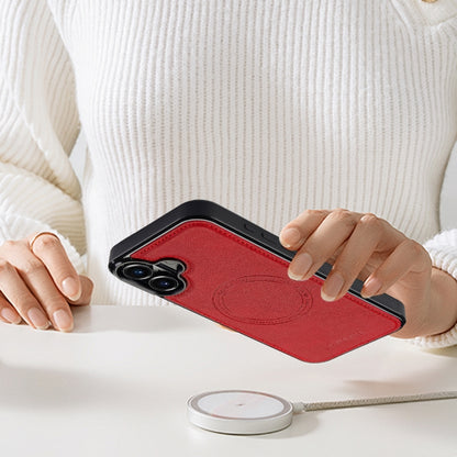 For iPhone 16 LC.IMEEKE Magsafe Phone Case(Red) - iPhone 16 Cases by LC.IMEEKE | Online Shopping South Africa | PMC Jewellery | Buy Now Pay Later Mobicred