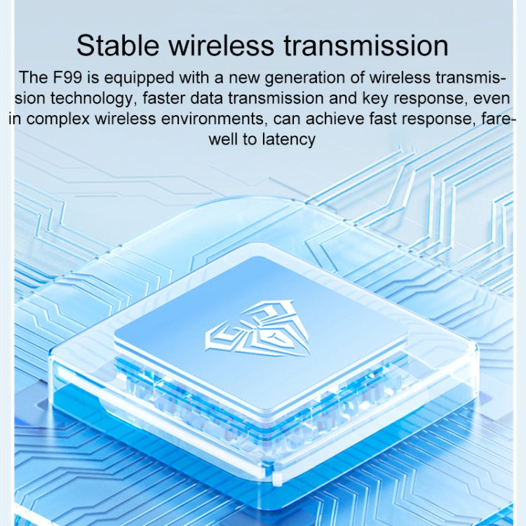 AULA F99 99 Keys Wired/2.4G/Bluetooth Three Model Customized RGB Mechanical Keyboard(Dark Night Kingdom) - free shipping - PMC TechLife - Order now!