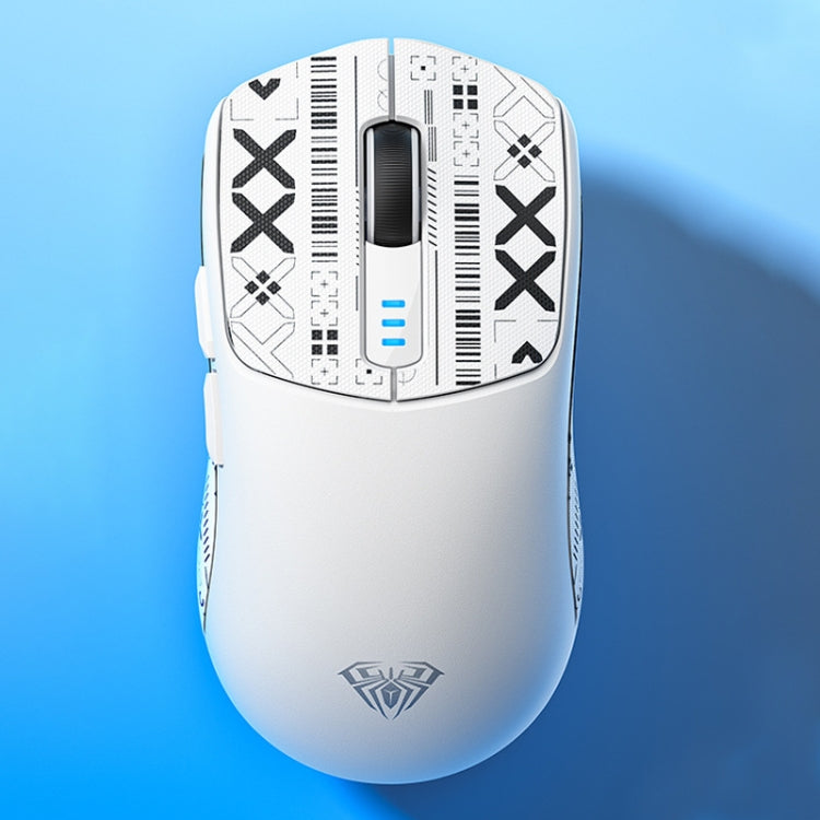 AULA SC580 10000DPI Wired/2.4G/Bluetooth Three Model Gaming Wireless Mouse(White) - free shipping - PMC TechLife - Order now!